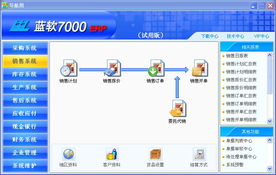 藍(lán)軟7000erp 生產(chǎn)企業(yè)管理系統(tǒng) 截圖